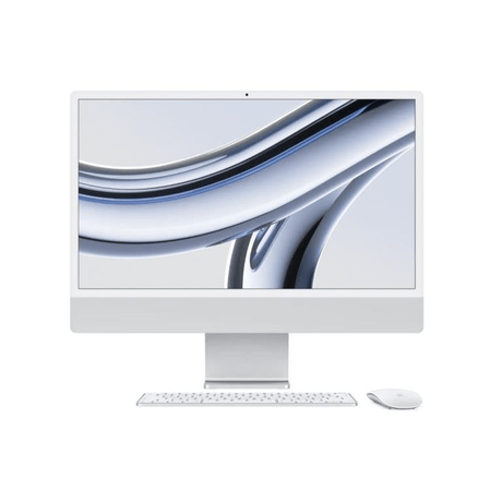 Apple iMac 23.5-inch Retina 4.5K All-in-One PC - Apple M3 256GB SSD 8GB RAM macOS MQR93SO/A