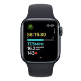 Apple Watch SE GPS 4G 40mm Midnight Aluminium with Midnight Sport Band S/M