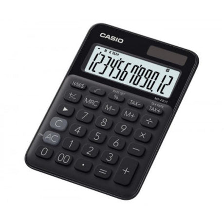 Casio MS-20UC Desktop Calculator Black MS-20UC-BK-S-EC