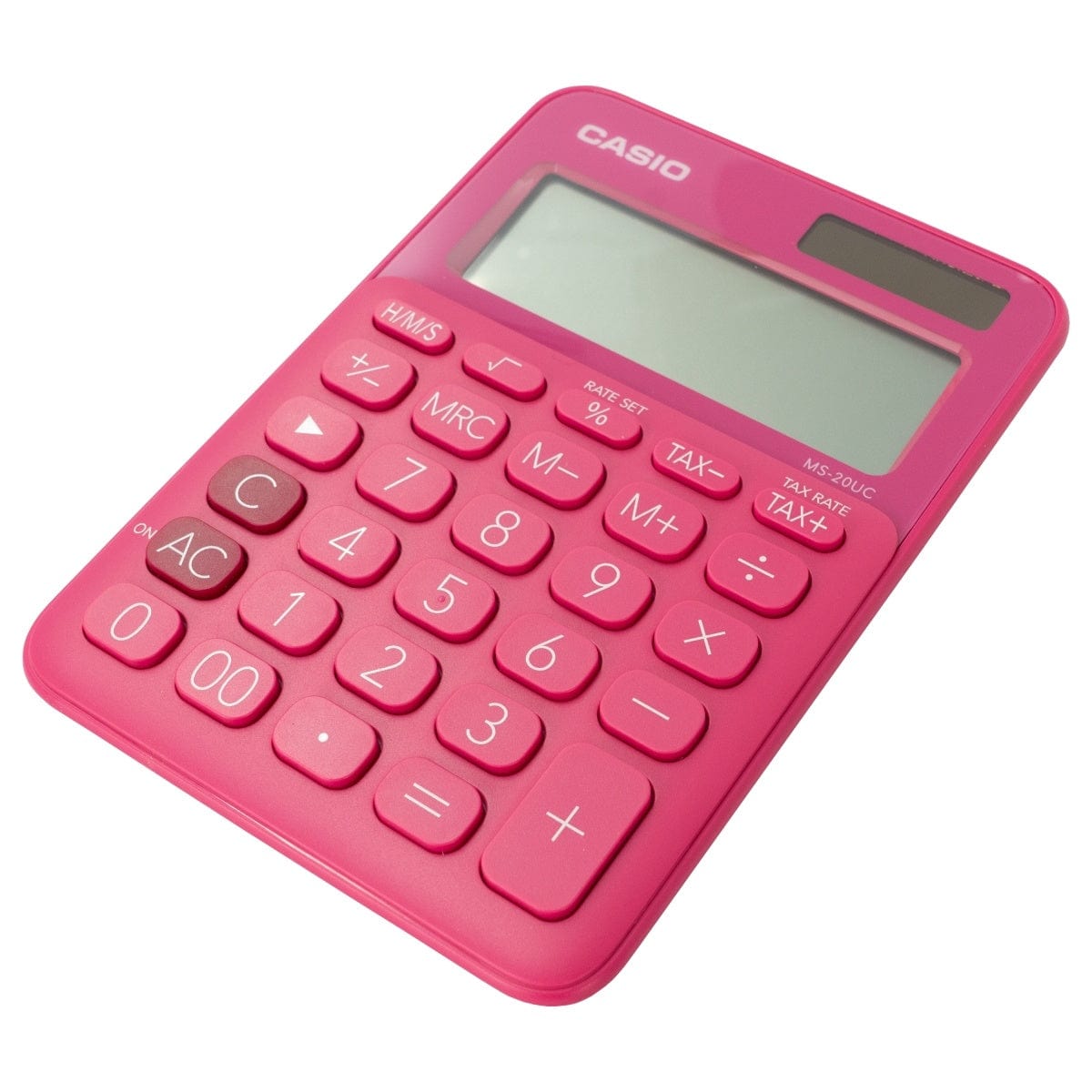 Casio Desktop Calculator Red MS-20UC-RD-S-EC