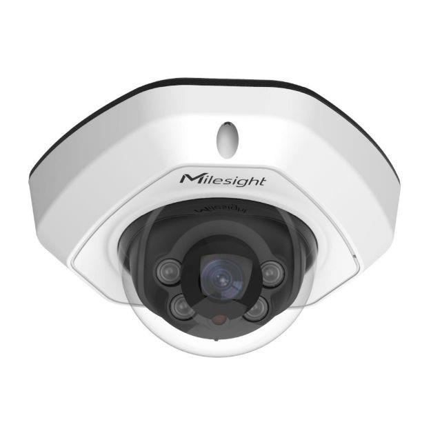 Milesight MS-C5373-PD 5MP AI Vandal-Proof Mini Dome Network Camera