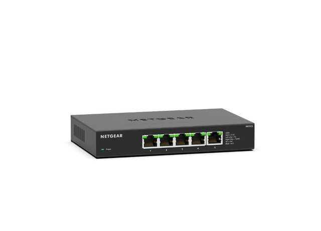 Netgear MS305-100EUS 5-Port Multi-Gigabit (2.5G) Ethernet Unmanaged Switch - Black