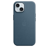 Apple iPhone 15 FineWoven Pacific Blue Case with MagSafe Support