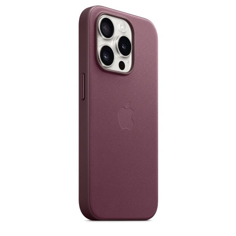 Apple iPhone 15 Pro FineWoven Mulberry Case with MagSafe Support