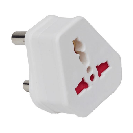 ELE 15-13 SA Round Pins to EU Square Holes Power Adapter Plug MTA1513