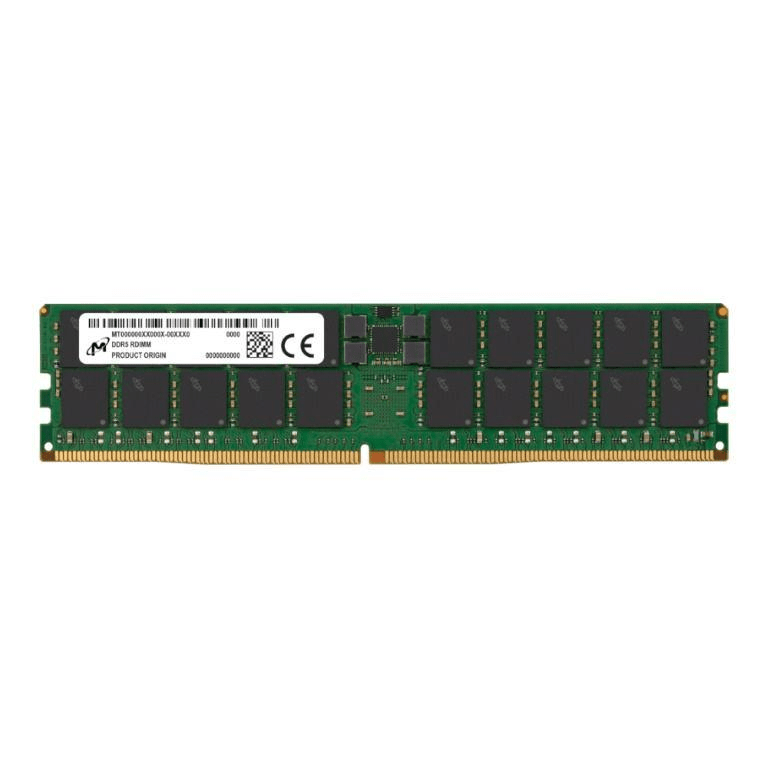 Micron 64GB DDR5 5600MHz RDIMM Memory Module MTC40F2046S1RC56BR