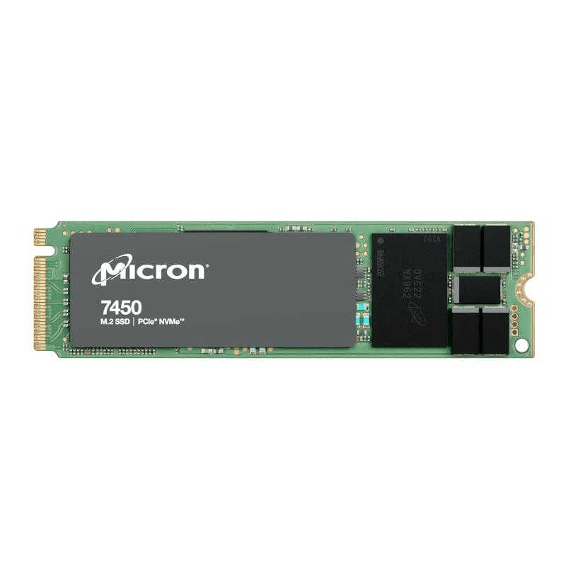 Micron 7450 PRO M.2 480GB PCI Express 4.0 TLC NAND NVMe Internal SSD MTFDKBA480TFR-1BC15ABYYR