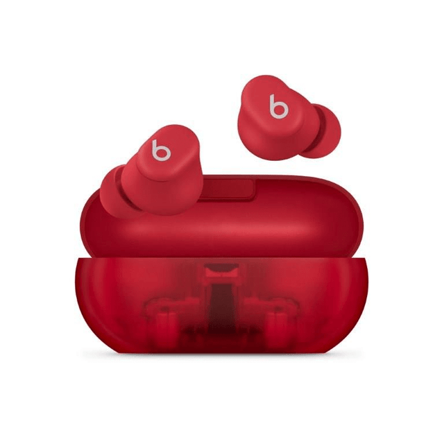 Beats Solo Buds True Wireless Earbuds - Transparent Red MUW03AE/A