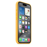 Apple iPhone 15 Pro Sunshine Silicone Case with MagSafe Support