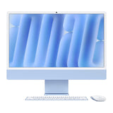 Apple iMac 24 23.5-inch Retina 4.5K All-in-One PC - Apple M4 256GB SSD 16GB RAM macOS Blue