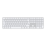 Apple Magic Keyboard with Touch ID and Numeric Keypad - White MXK73Z/A