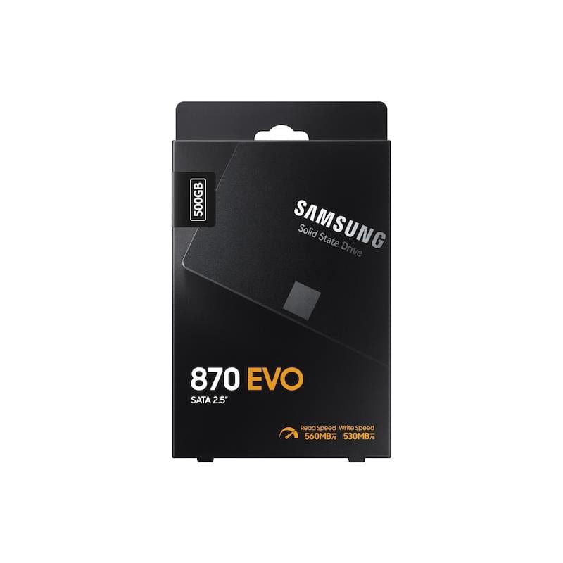 Samsung 870 EVO 2.5-inch 500 GB Serial ATA III V-NAND External SSD MZ-77E500B/EU