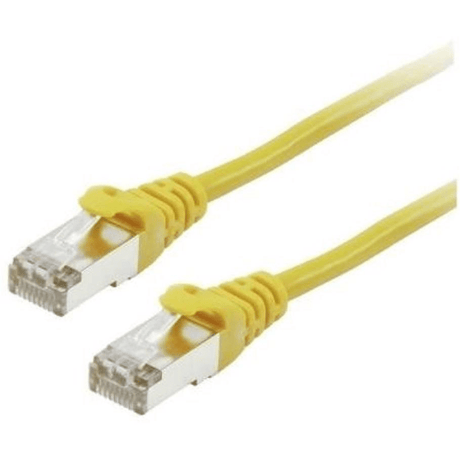 LinkQnet CAT6A Flylead LSZH Cable 3m Yellow NET-CAT6A-3M-Y-LQ