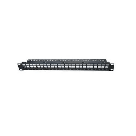 LinkQnet LPB724 24-port Unpopulated Patch Panel NET-PATCH-UNPOP-24P