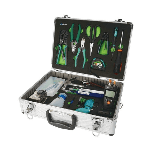 Pro'sKit 20-Piece FTTH Fibre Optic Tool Kit NET-PK-9458