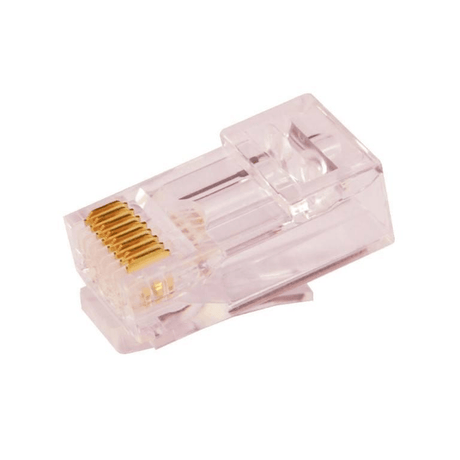 Simply45 Unshielded Pass Through RJ45 CAT6 Connecter 100-pack NET-S45-1700P