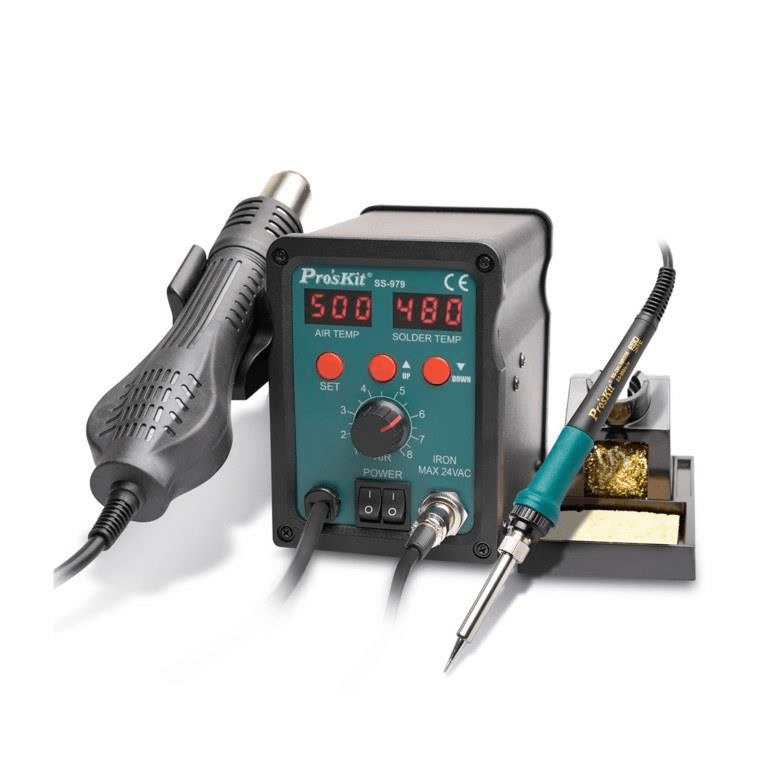 Pro'sKit 2-In-1 SMD Hot Air Rework Station NET-SS-979B