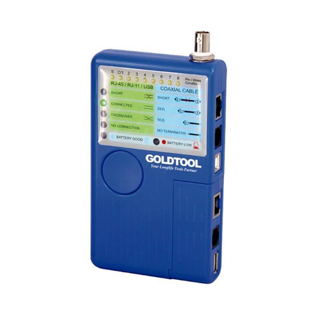 Goldtool Multi Remote Cable Tester NET-TCT-180