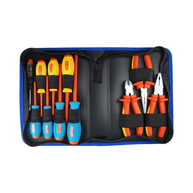 Sprotek STK-9632 11-Piece Electrical Screwdriver and Pliers Set NET-TOOL-11P-9632