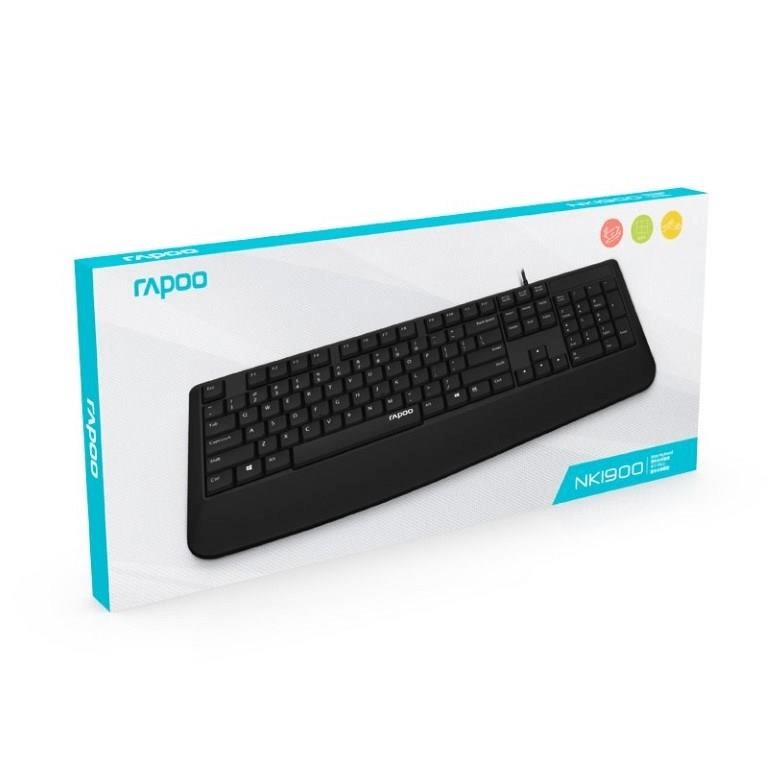 Rapoo NK1900-US-BLACK USB Wired Keyboard – FirstShop