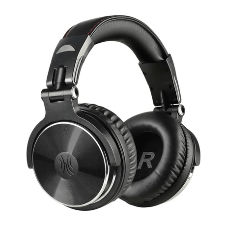 Oneodio Pro 10 Professional Wired Over Ear DJ and Studio Monitoring Headset