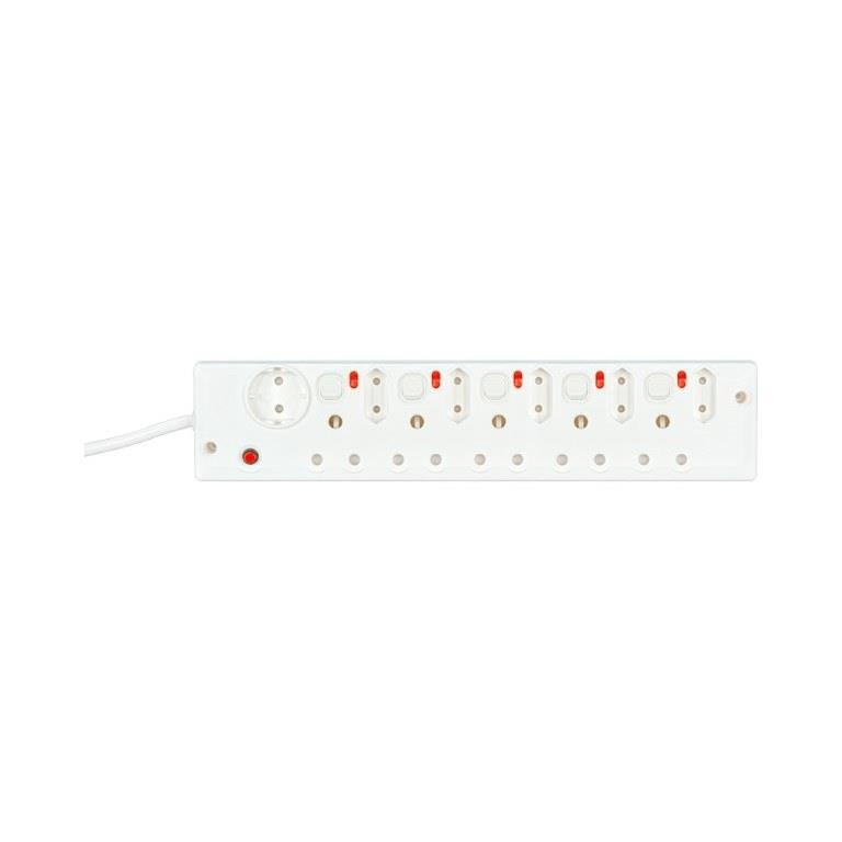 LinkQnet 11-Port Multiplug with Switches P-11B