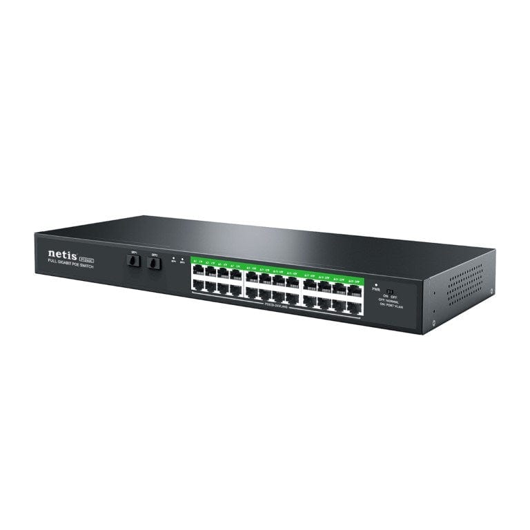 Netis P124GC 24-port GbE PoE Switch with 2x SFP ports