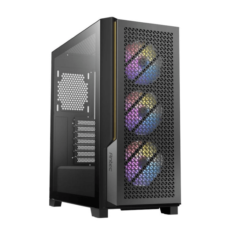 Antec P20C ARGB ATX Mid Tower Gaming PC Case Black