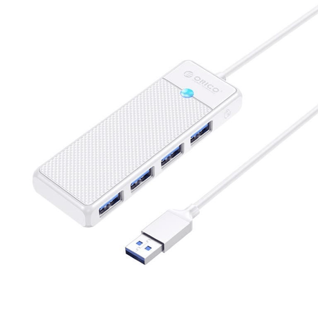 Orico PW Series 4-Port USB3.0 Hub to Type-A White PAPW4A-U3-015-WH-EP