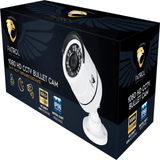 Patrol 1080P Bullet Camera White PAT-CAMBMW1