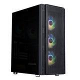 PCBuilder BARRICADE Gaming Desktop PC - AMD Ryzen 5 5600X 1TB SSD 16GB RAM GeForce RTX 4060 Win 11 Home