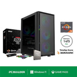 PCBuilder DEFENDER Gaming Desktop PC - AMD Ryzen 5 5600GT 500GB SSD 16GB RAM Win 11 Home