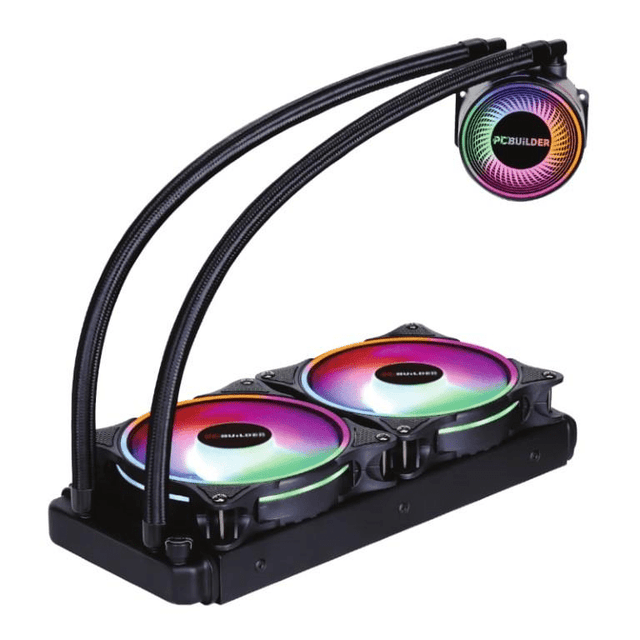 PCBuilder Hydro Chill 240mm ARGB AIO CPU Liquid Cooler PCB-LC-HYDRO-C240