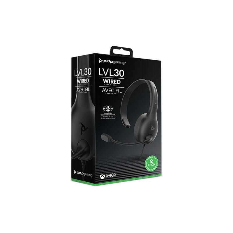 PDP LVL30 Wired Chat Headset PDP-048-136-EU