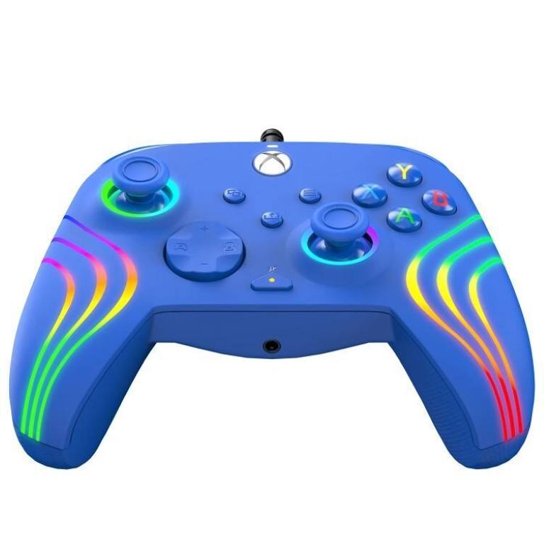 PDP Afterglow WAVE BLUE Wired Gaming Controller for Xbox X/S Series PDP-049-024-BL