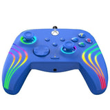 PDP Afterglow WAVE BLUE Wired Gaming Controller for Xbox X/S Series PDP-049-024-BL