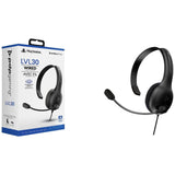 PDP LVL30 Wired One Ear Gaming Headband Black and Grey PDP-051-107-EU