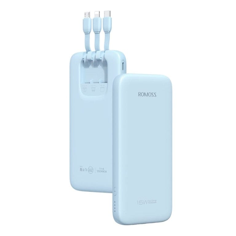 Romoss PHC10 10000mAh 15W Power Bank Blue PHC10-201-7731H