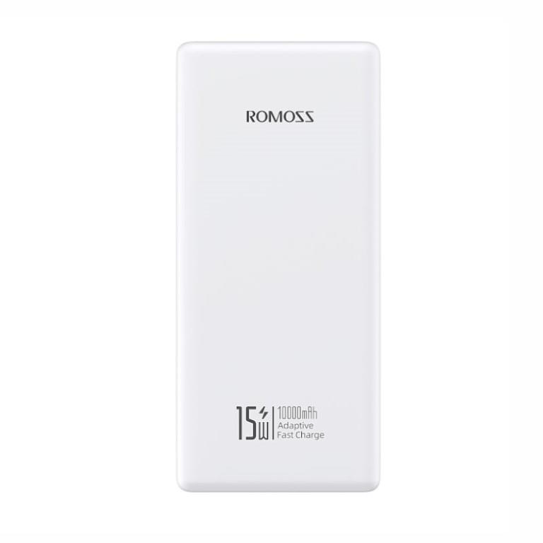 Romoss PRC10 10000mAh 15W Power Bank -White PRC10-141-1133H