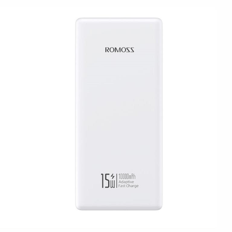 Romoss PRC10 10000mAh 15W Power Bank -White PRC10-141-1133H