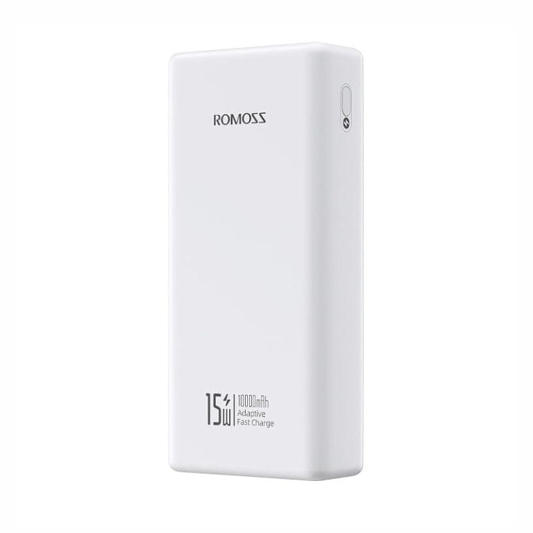 Romoss PRC10 10000mAh 15W Power Bank -White PRC10-141-1133H