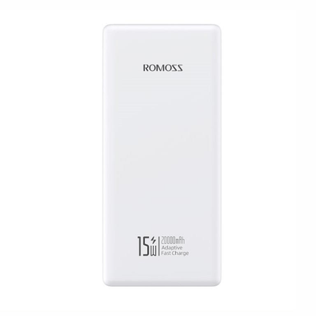 Romoss PRC10 20000mAh 15W Power Bank - White PRC20-141-1133H