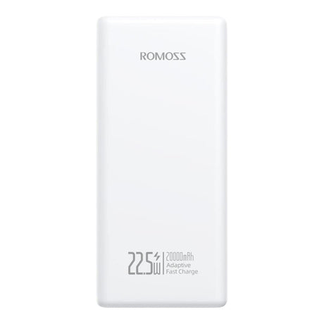 Romoss PRC20 20000mAh 22.5W Fast Charge Powerbank White PRC20-151-1133H