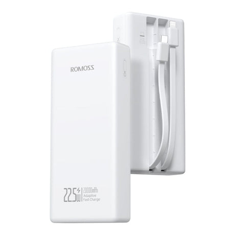 Romoss PRC20 20000mAh 22.5W Fast Charge Powerbank White PRC20-151-1133H