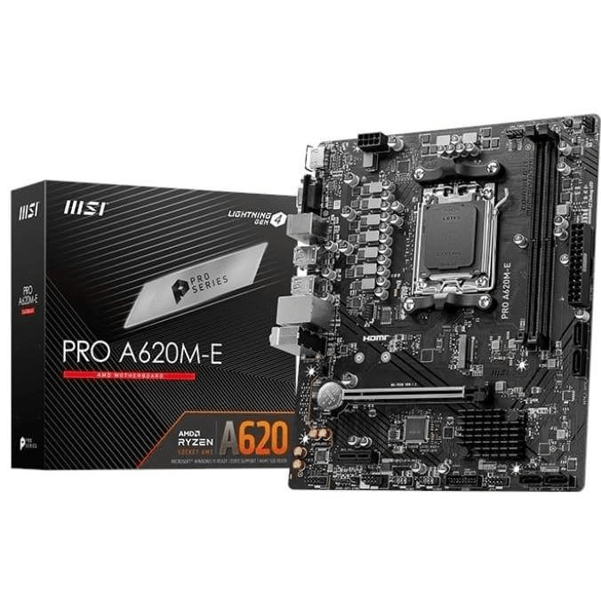 MSI Pro A620M-E AMD Socket AM5 mini ATX Motherboard