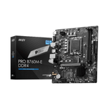 MSI Pro B760M-E DDR4 Intel LGA 1700 micro ATX Motherboard