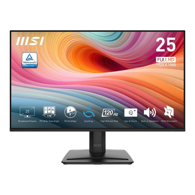 MSI Pro MP251 E2 24.5-inch 1920 x 1080p FHD 16:9 120Hz 1ms IPS LED Monitor