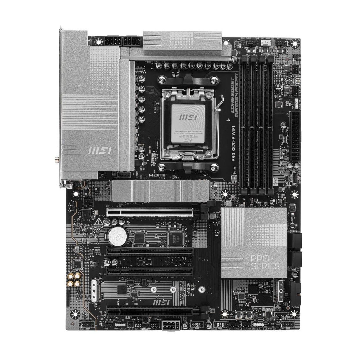 MSI Pro X870-P Wi-Fi AMD Socket AM5 ATX Motherboard