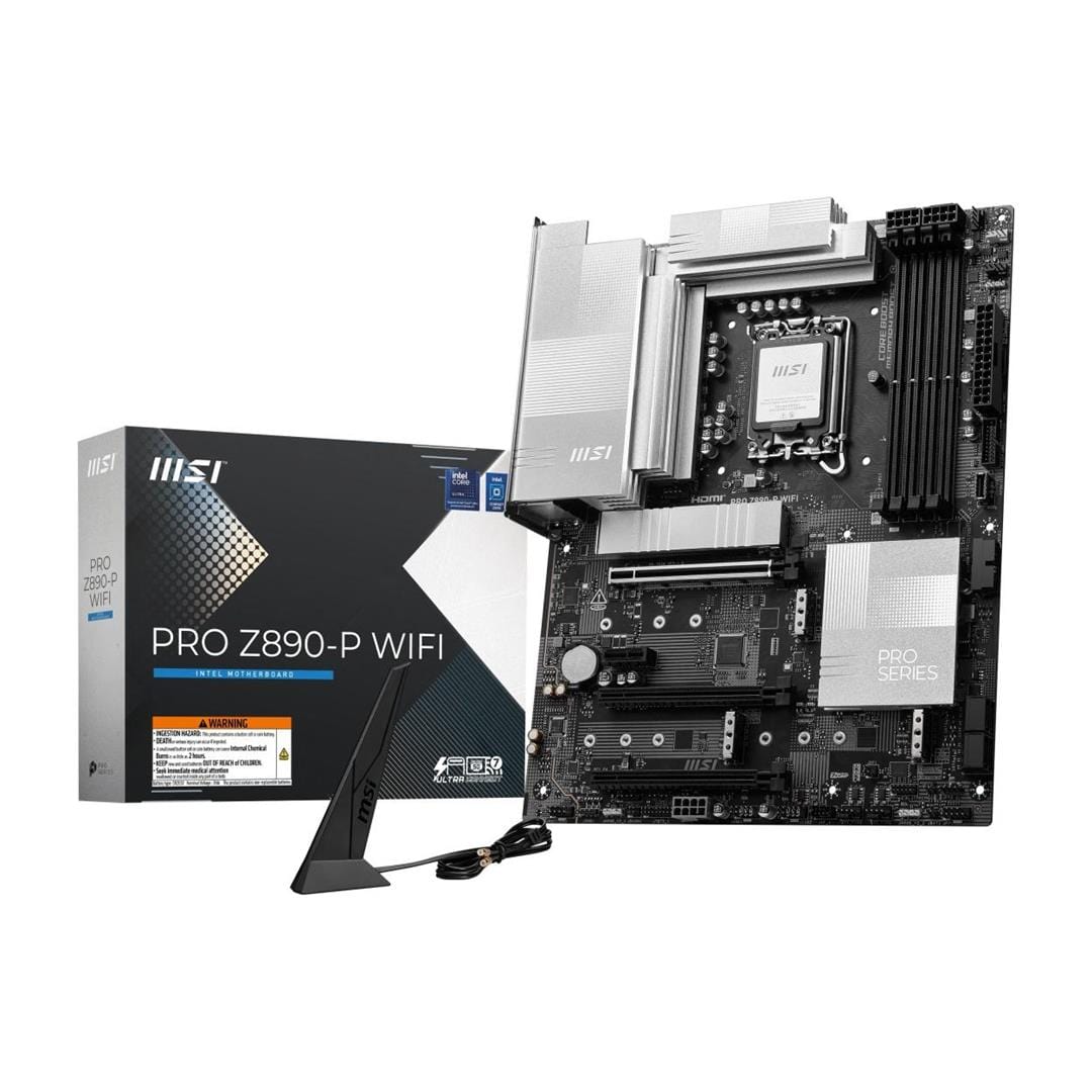 MSI PRO Z890-P Wi-Fi Intel LGA 1851 ATX Motherboard