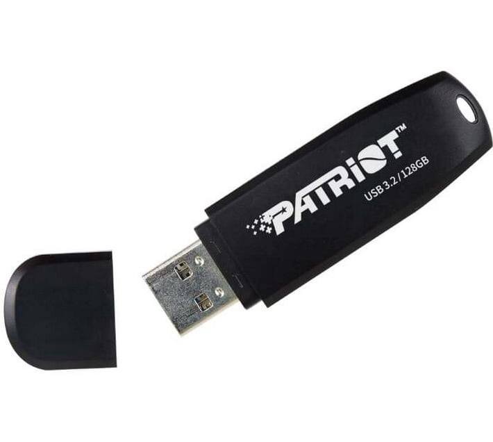 Patriot Memory Xporter Core 128GB USB 3.2 Black Flash Drive PSF128GXRB3U